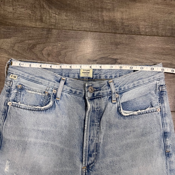 citizines of humanity charlotte highrise straight jeans size 28, - Picture 3 of 5